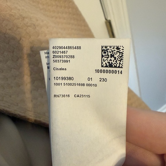 Boss Tan Textured Coat - Picture 4 of 4